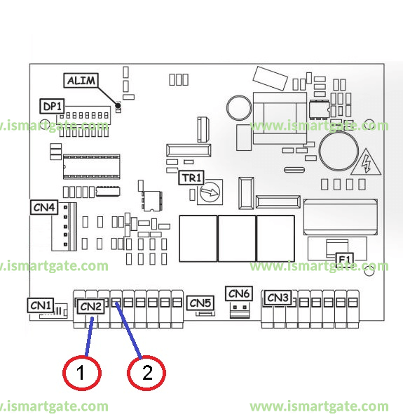 Wiring diagram for GENIUS SPRINT 05 SW